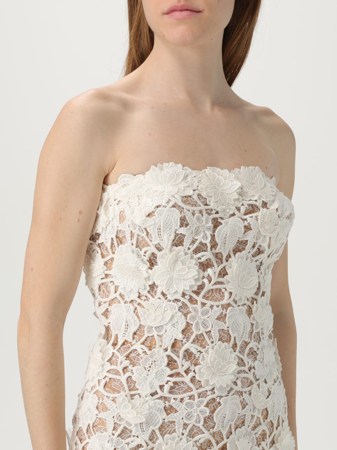 ERMANNO SCERVINO DRESS: Dress woman Ermanno Scervino, White - Img 5