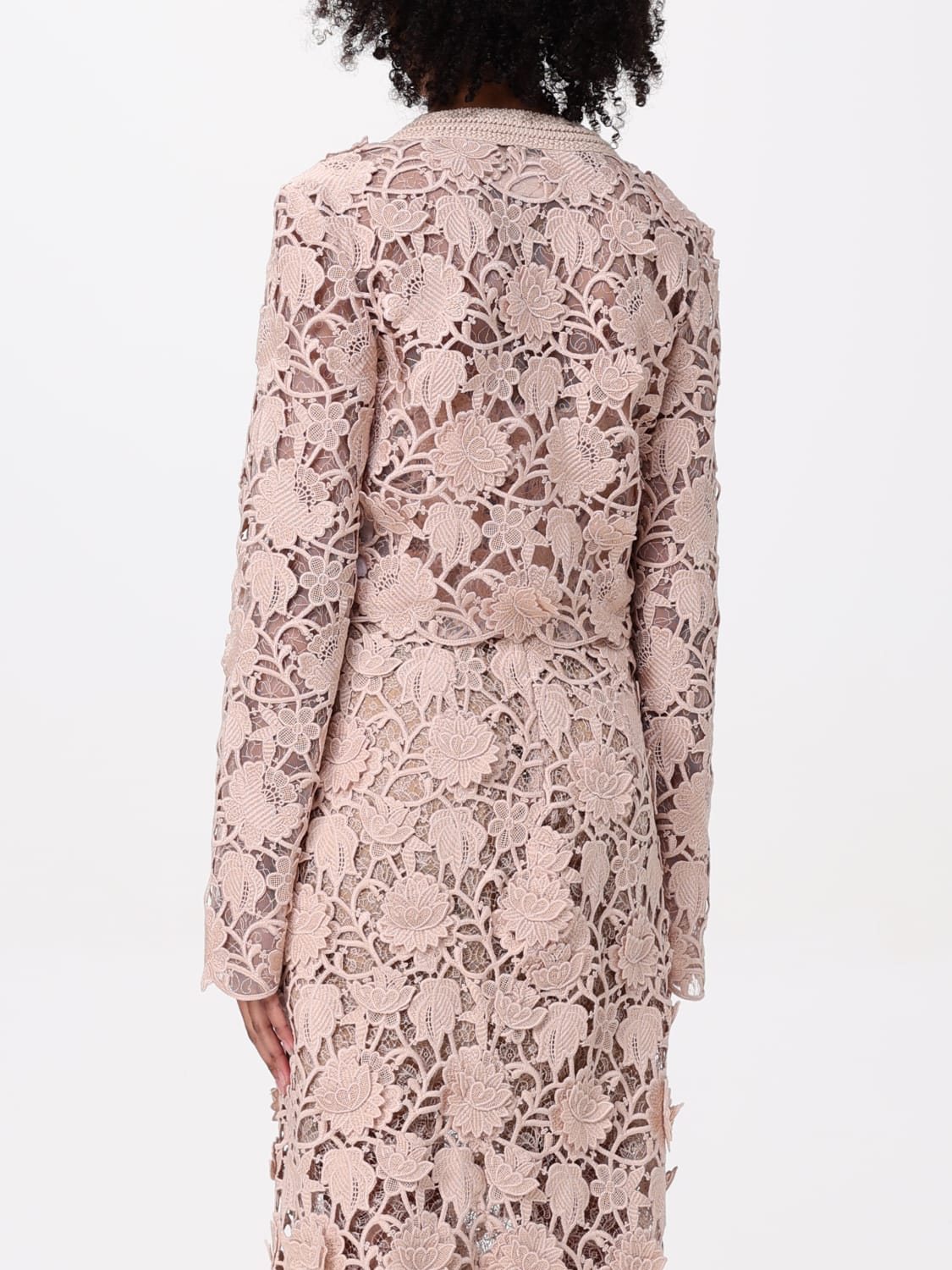 ERMANNO SCERVINO: lace jacket - Nude | Ermanno Scervino