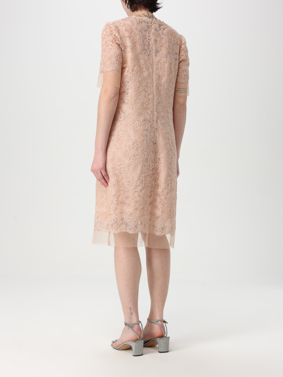 ERMANNO SCERVINO ROBE: Robes femme Ermanno Scervino, Chair - Img 2