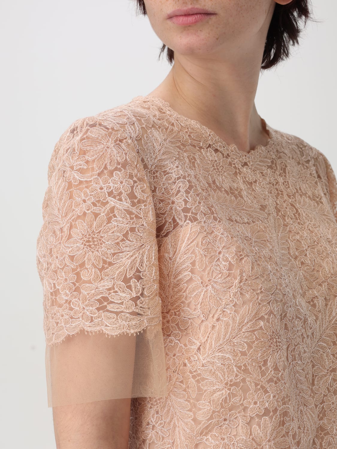 ERMANNO SCERVINO ROBE: Robes femme Ermanno Scervino, Chair - Img 4