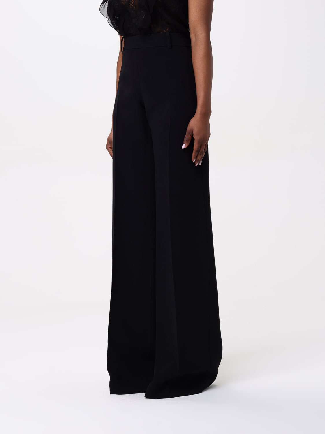 パンツ ERMANNO SCERVINO Woman Pants Black D466P308ILM 95708 ERMANNO SCERVINO: Pants woman - Black | Ermanno Scervino