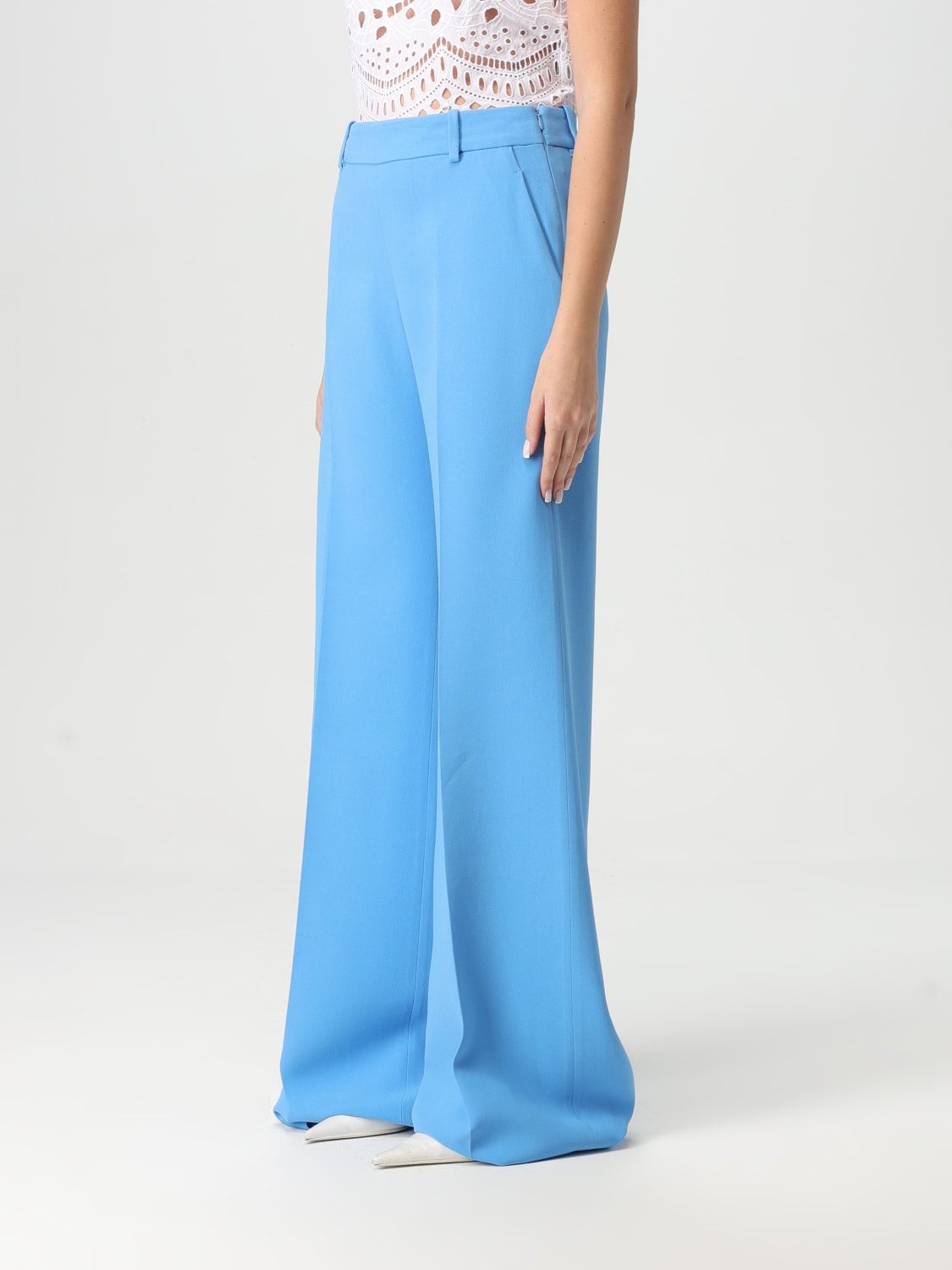 ERMANNO SCERVINO Woman Pants Gnawed Blue D466P308UFQ S4612