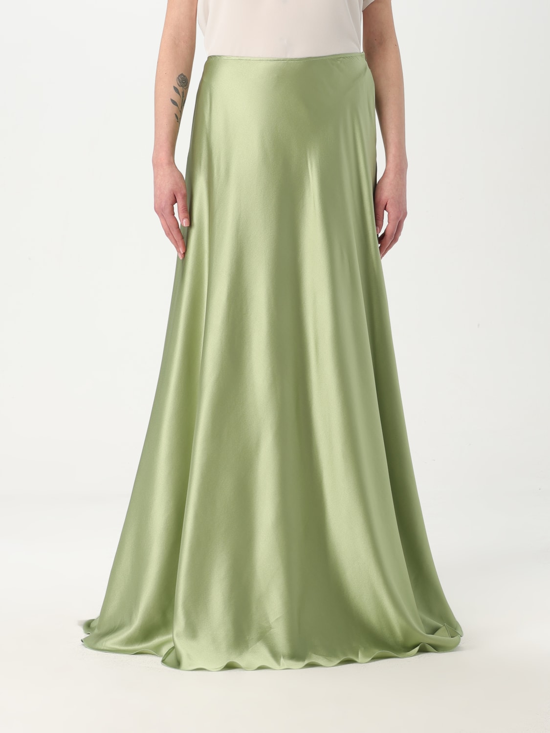 スカート ERMANNO SCERVINO Woman Skirt Green D462O706HKC 56310 ERMANNO SCERVINO: Skirt woman - Green | Ermanno Scervino