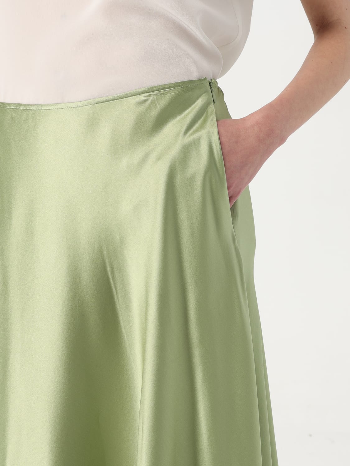 スカート ERMANNO SCERVINO Woman Skirt Green D462O706HKC 56310 ERMANNO SCERVINO: Skirt woman - Green | Ermanno Scervino