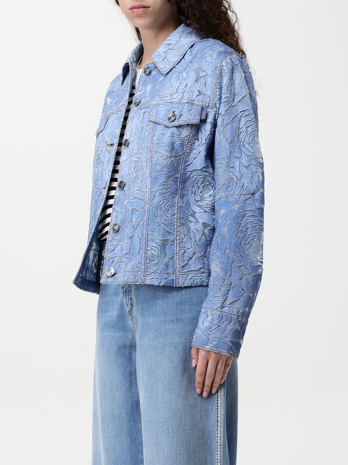 ジャケット ERMANNO SCERVINO Woman Jacket Denim D467I729QMV S4217 ERMANNO SCERVINO: Jacket woman - Denim | Ermanno Scervino