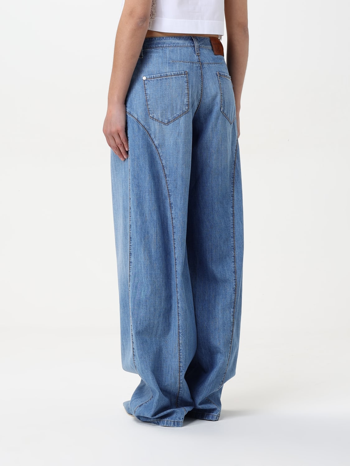 デニム・ジーパン ERMANNO SCERVINO Woman Jeans Denim D467P706FRQ 94037 ERMANNO SCERVINO: Jeans woman - Denim | Ermanno Scervino