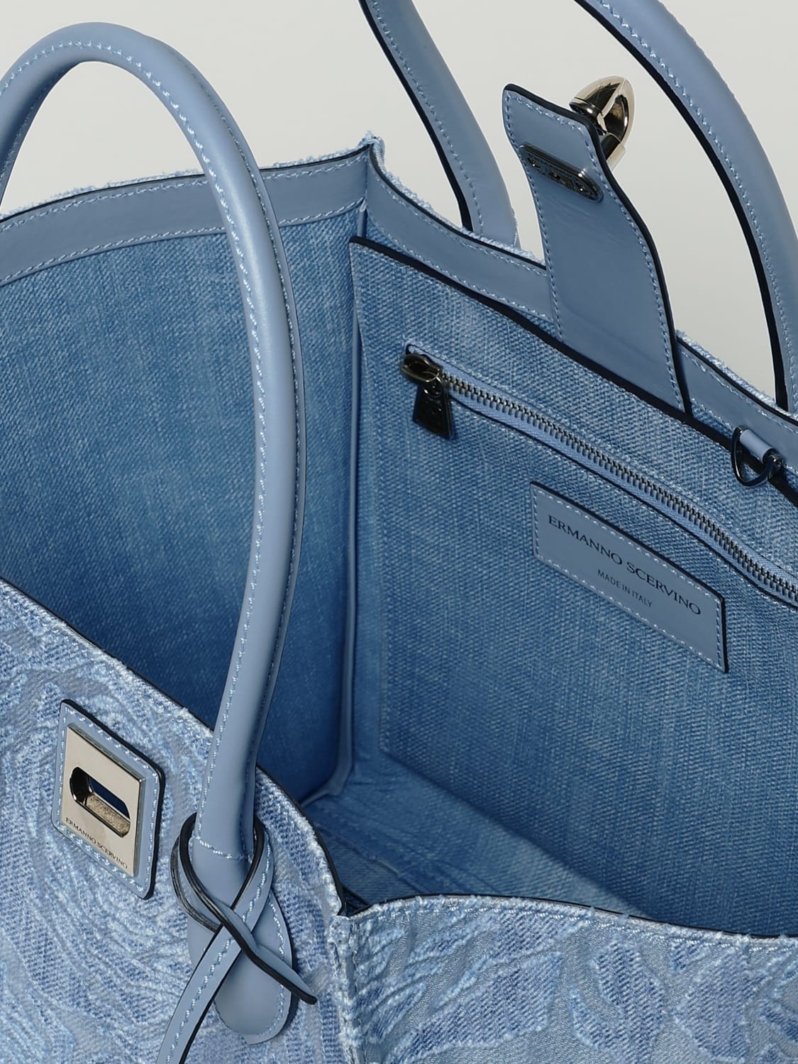 ショルダーバッグ・ポシェット ERMANNO SCERVINO Woman Shoulder bag Denim D463S754QMV S4217 ERMANNO SCERVINO: Shoulder bag woman - Denim | Ermanno