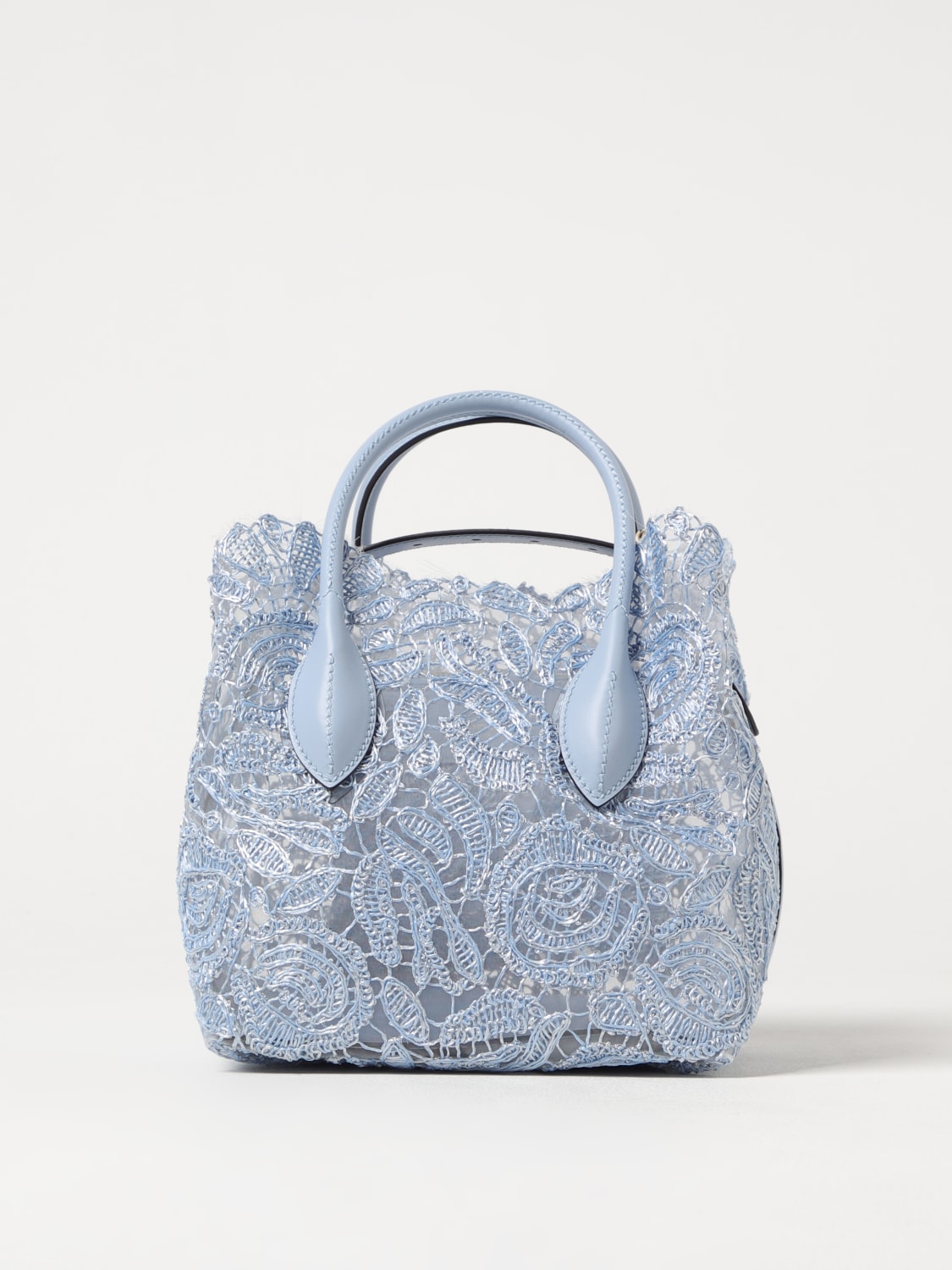 ERMANNO SCERVINO HANDBAG: Shoulder bag woman Ermanno Scervino, Gnawed Blue - Img 1