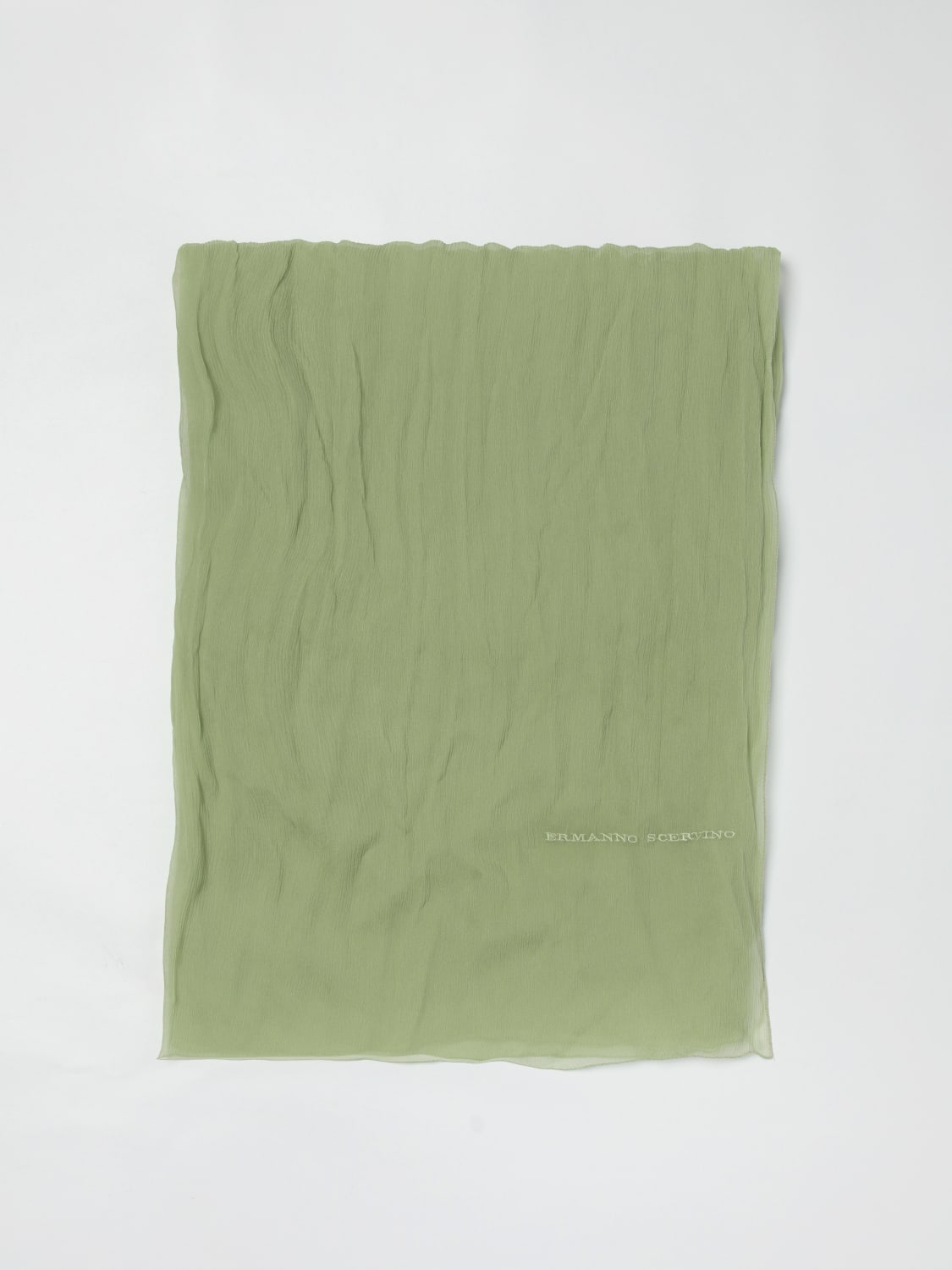 スカーフ ERMANNO SCERVINO Woman Neck scarf Green D462R701QYE 56310 ERMANNO SCERVINO: Neck scarf woman - Green | Ermanno