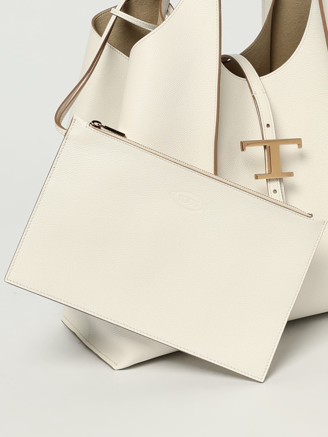 TOD'S SHOULDER BAG: Shoulder bag woman Tod's, White - Img 4