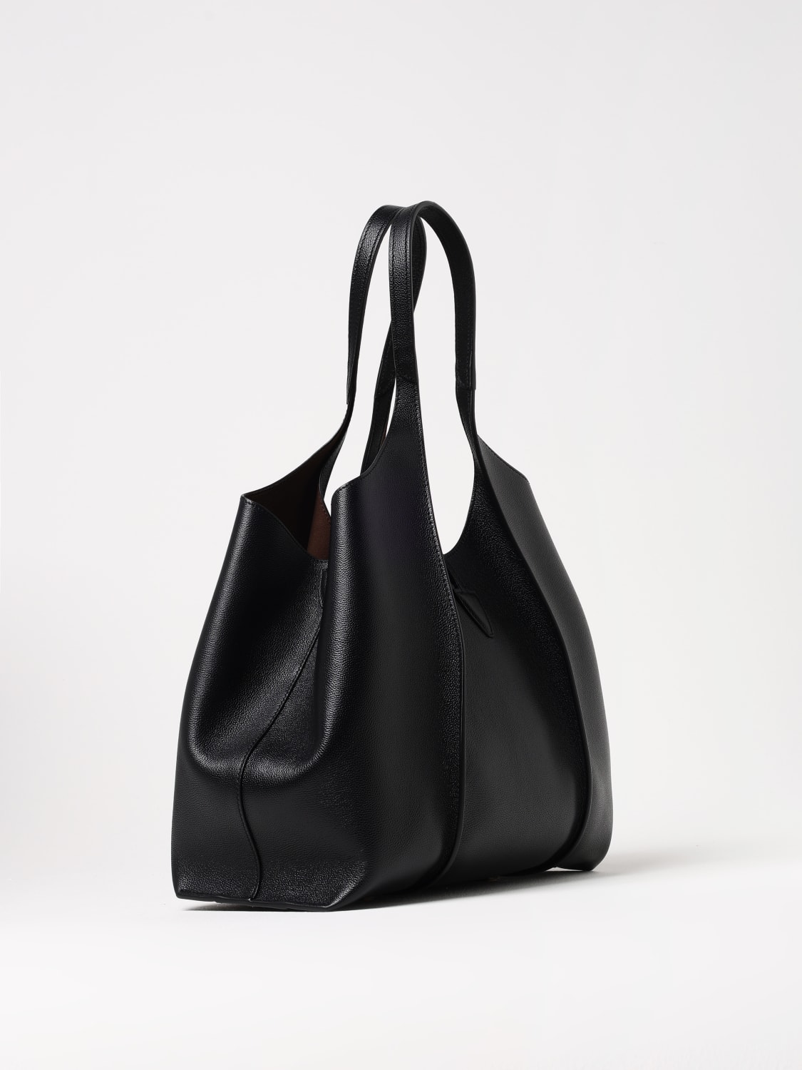 TOD'S BORSA A SPALLA: Borsa Timeless Tod's in pelle a grana , Nero - Img 2