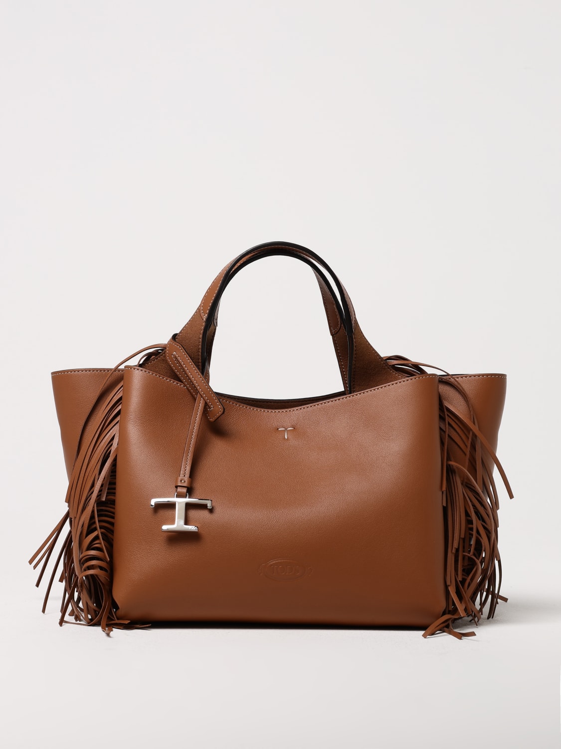 ハンドバッグ TOD'S Woman Handbag Leather XBWAPAFL1F0XEA S410 TOD'S: Shoulder bag woman - Leather | Tod's handbag