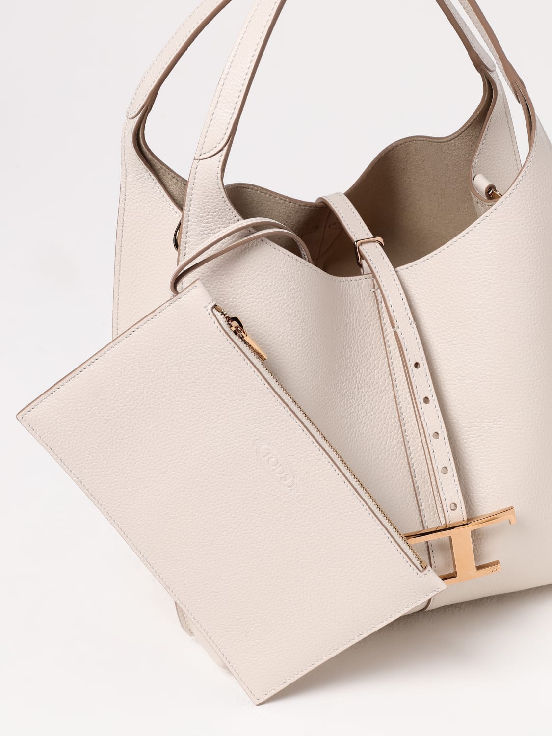 TOD'S SHOULDER BAG: Shoulder bag woman Tod's, White - Img 4