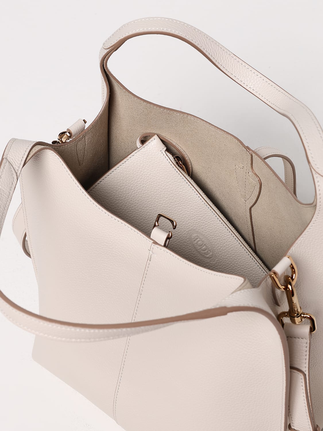 TOD'S SHOULDER BAG: Shoulder bag woman Tod's, White - Img 5