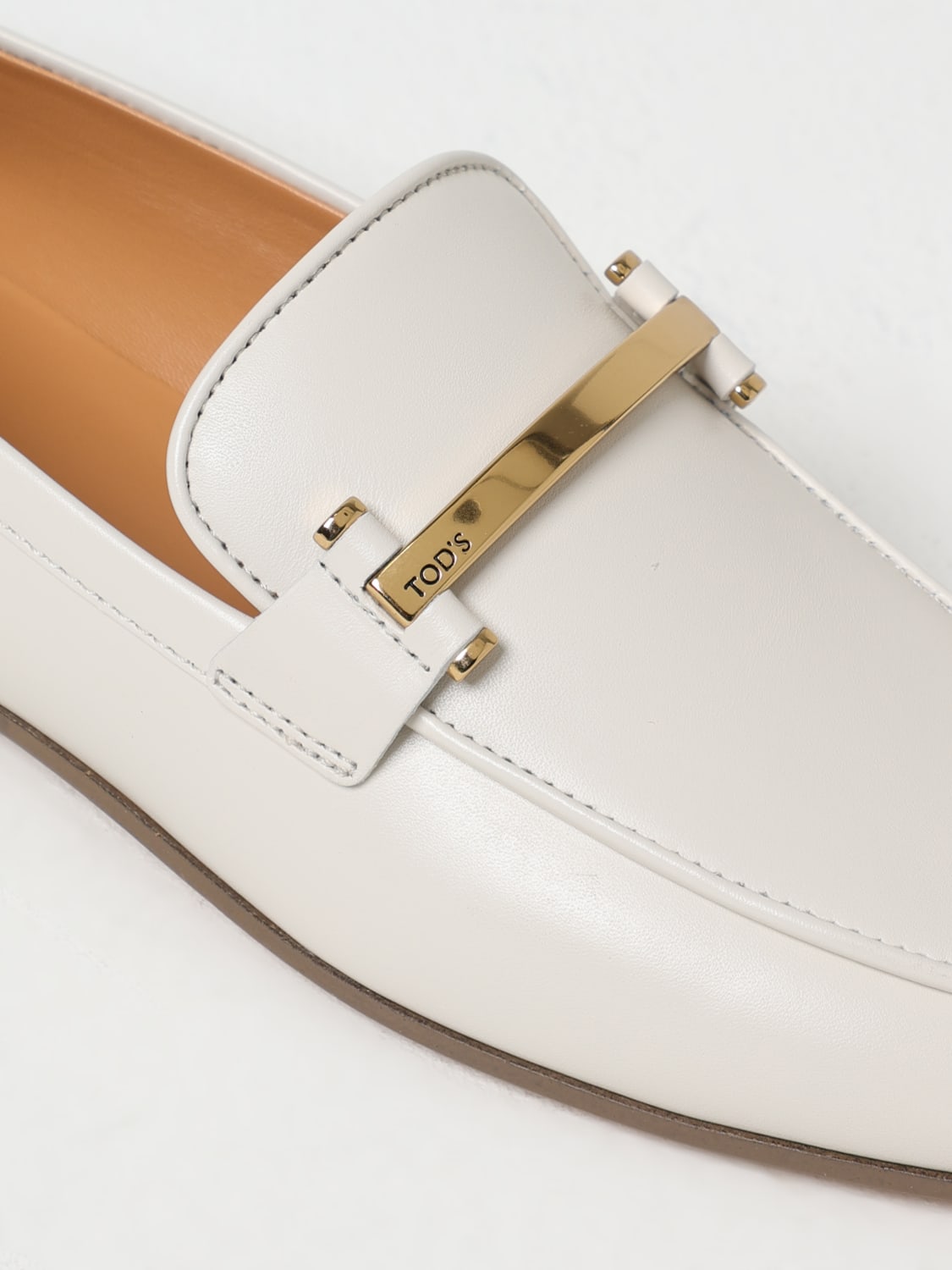 TOD'S: Shoes woman - White | Tod's loafers XXW79A0JE50SMX