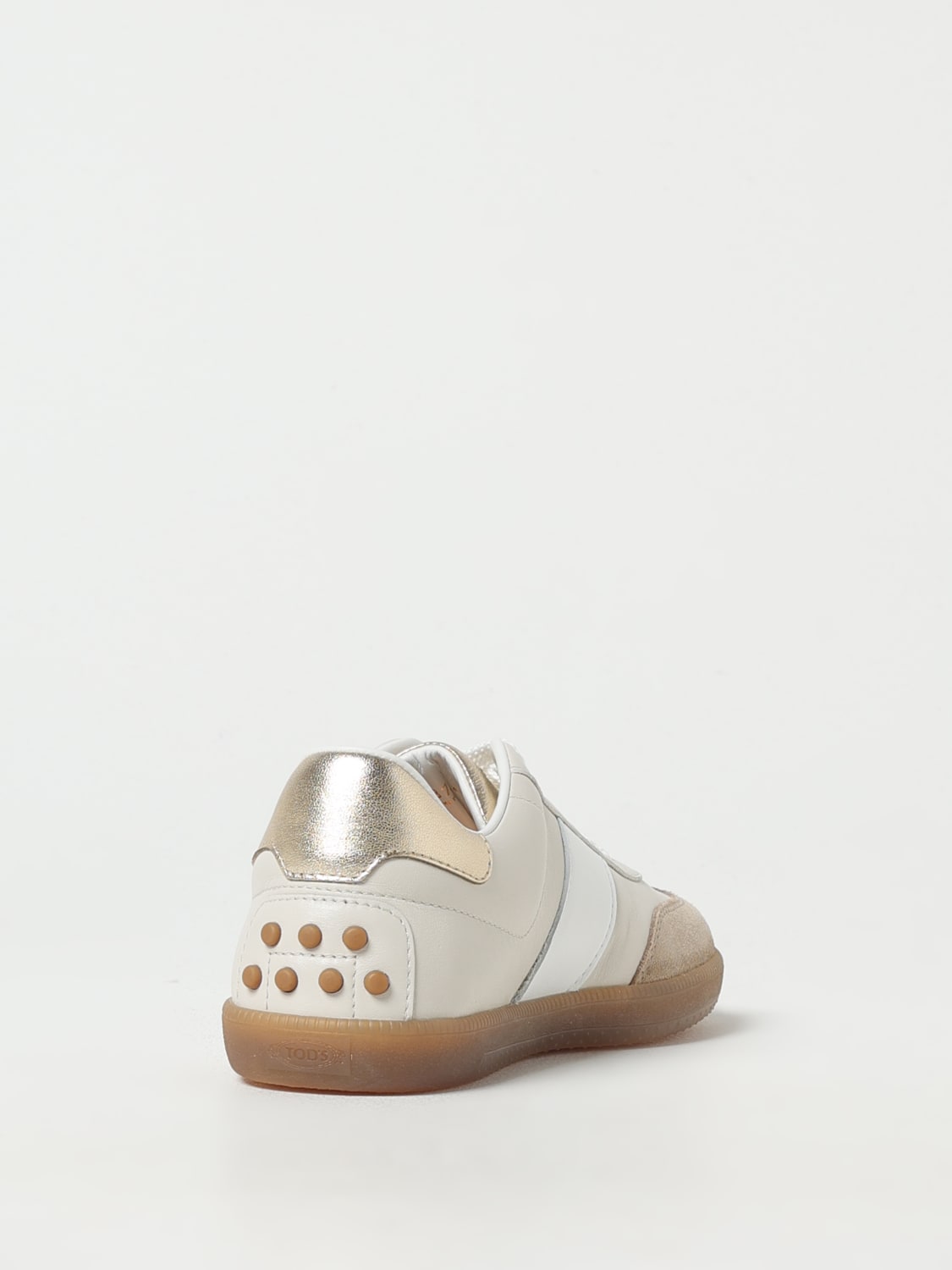 スニーカー TODS Women Sneakers XXW68C0IJ20TKU YYF8 WHITE Woman WHITE Sneakers in Leather XXW04L0HZ40JUS42B001 | Tods