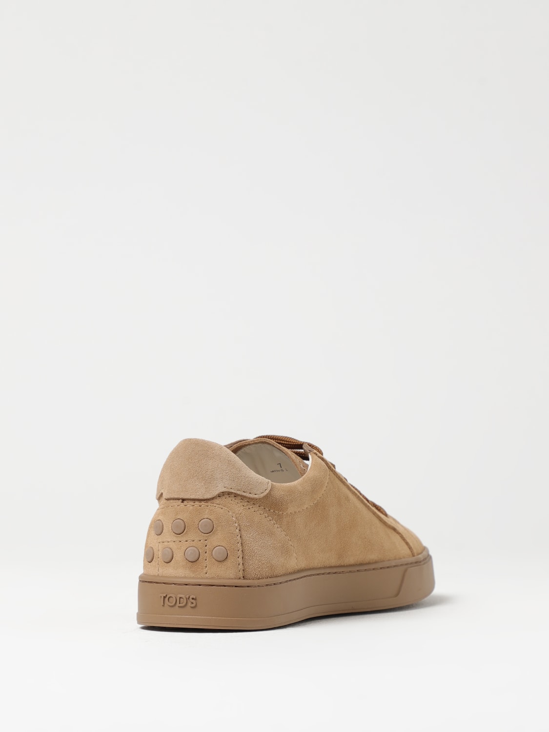 TOD'S SNEAKERS: Sneakers Tod's in camoscio , Bianco - Img 3