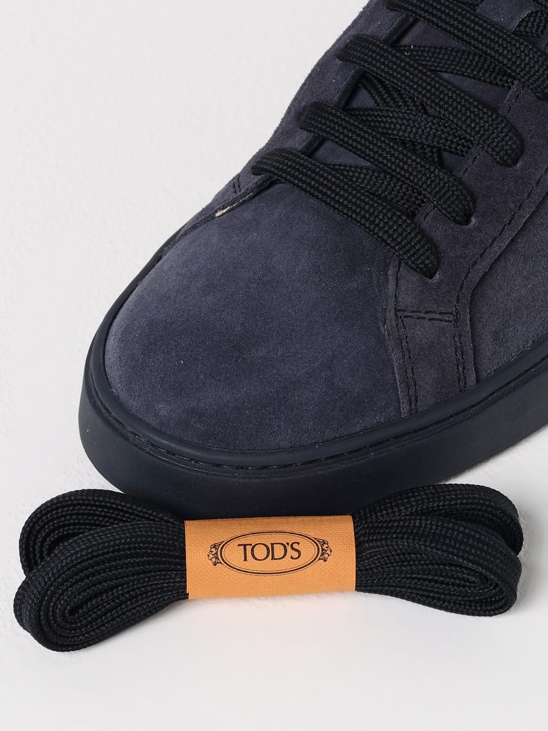 スニーカー TODS Men Sneakers XXM04L0HZ40RE0U805 Blue Man BLUE Sneakers in Suede XXM04L0HZ40RE06MU805 | Tods