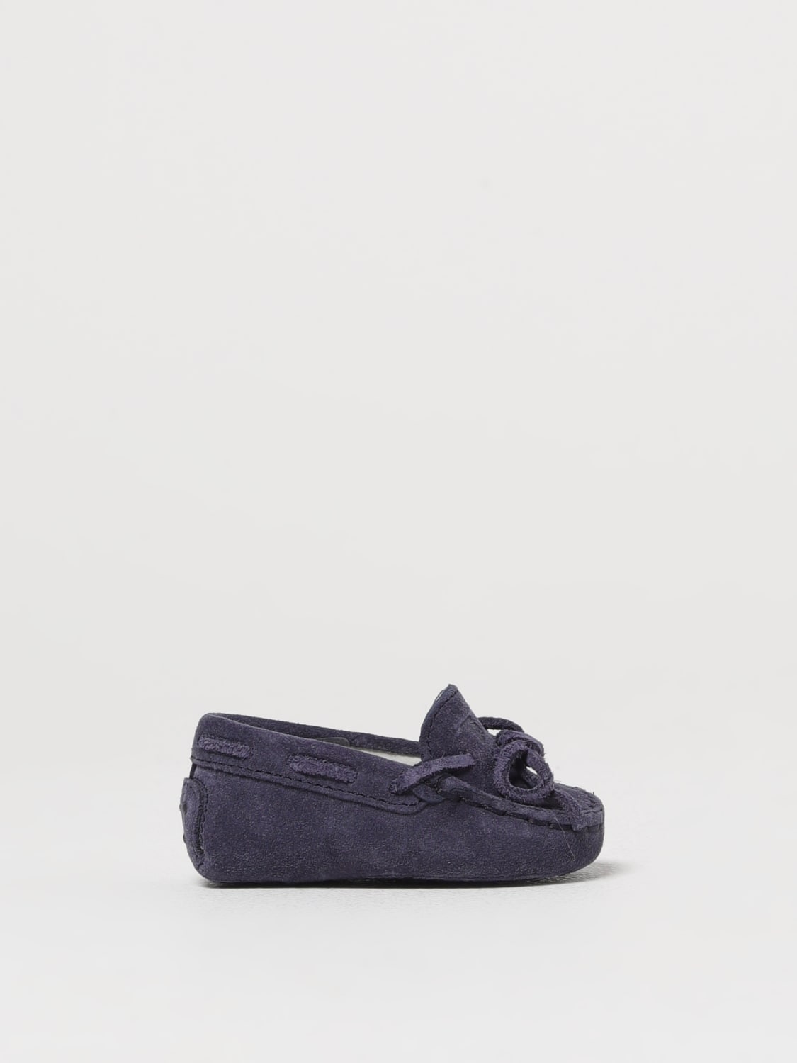 TOD'S SCARPE: Mocassino in camoscio Tod's, Blue - Img 1