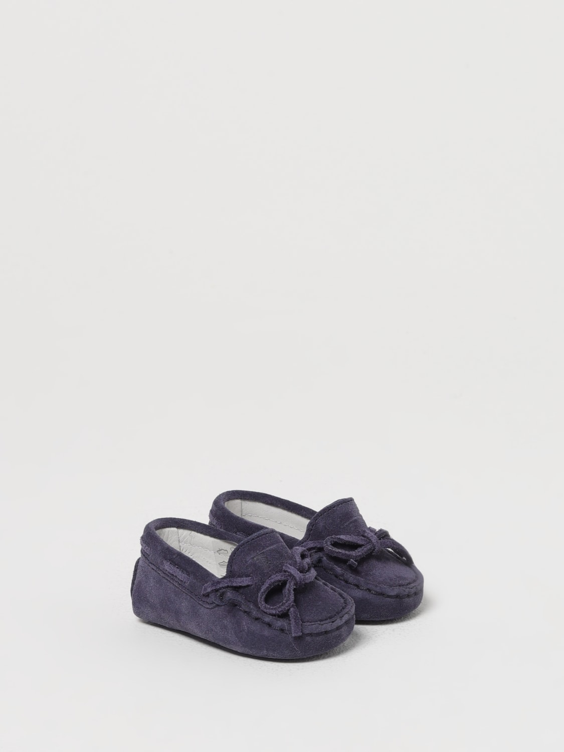 TOD'S SCARPE: Mocassino in camoscio Tod's, Blue - Img 2
