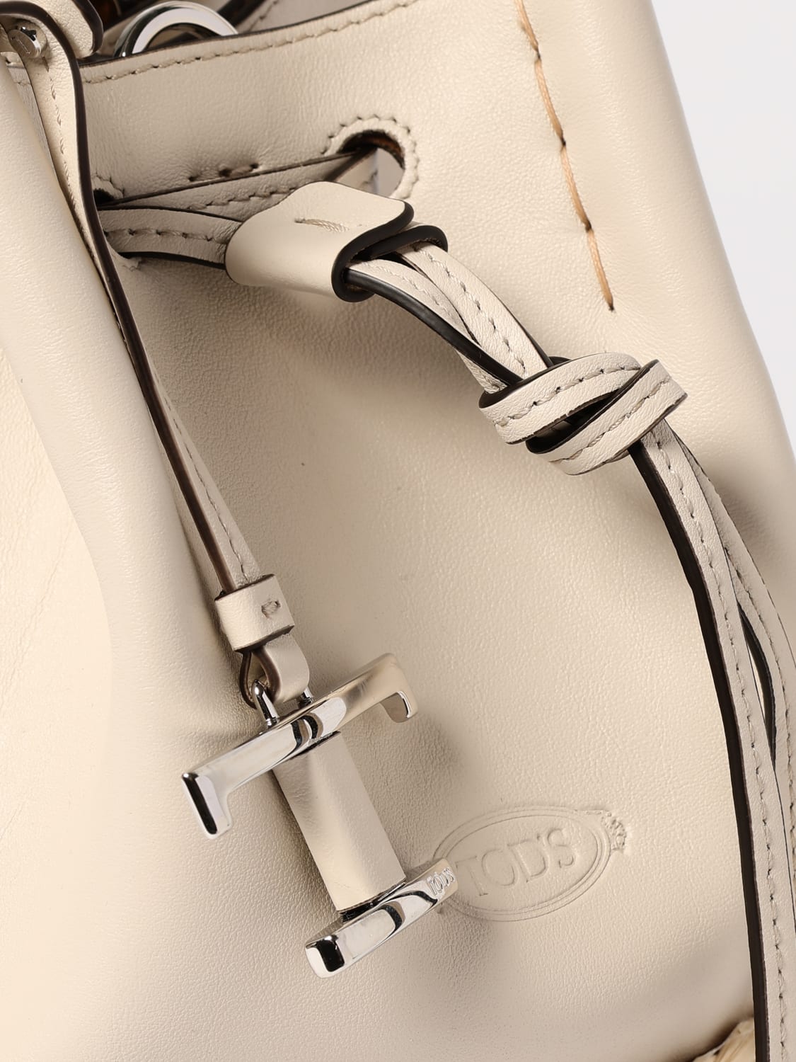 ハンドバッグ TOD'S Woman Handbag Leather XBWBUXK0100UBY 265T TOD'S: Shoulder bag woman - White | Tod's handbag