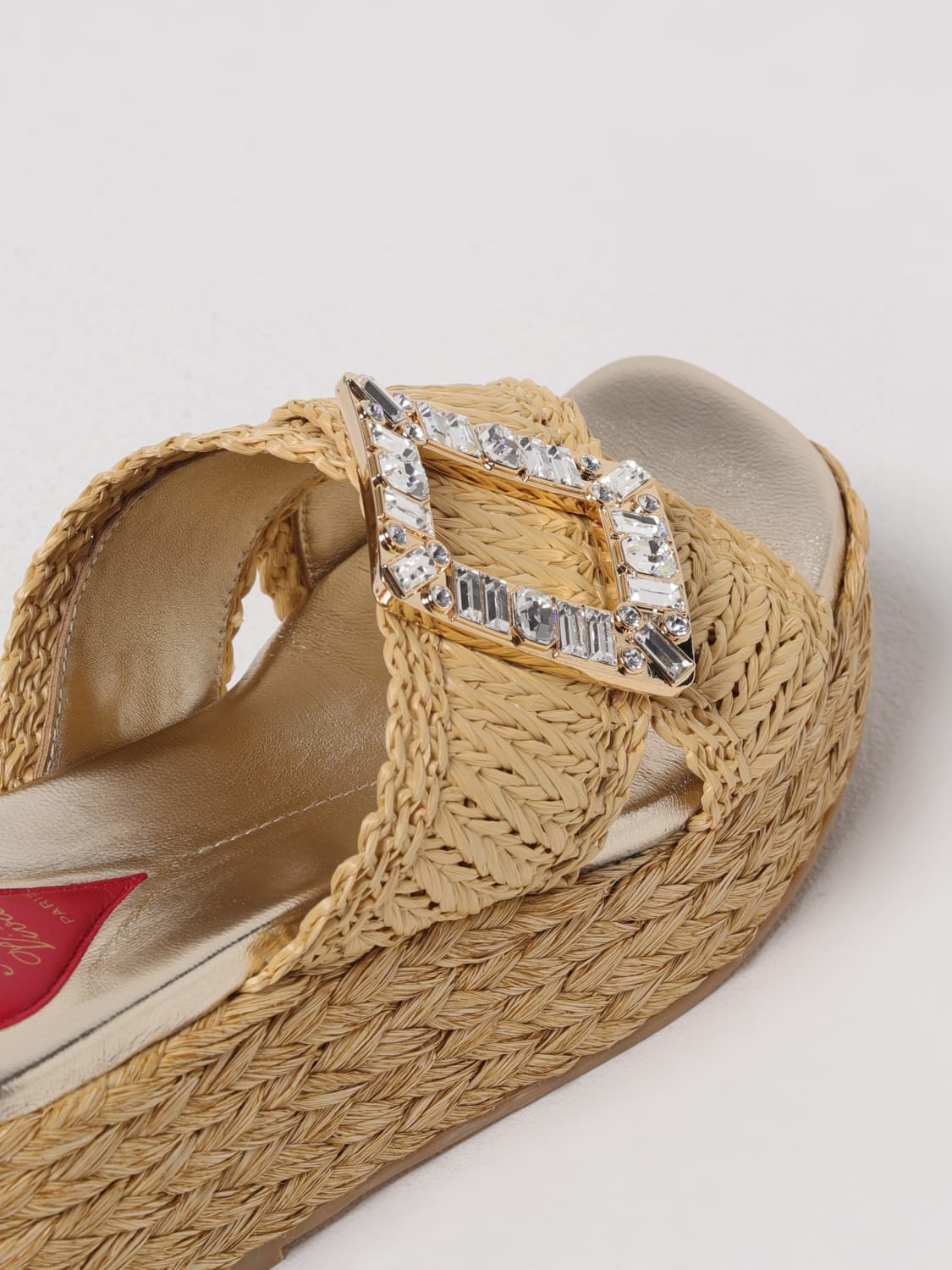 ROGER VIVIER SANDALIAS DE TACÓN: Zapatos mujer Roger Vivier, Crema - Img 4