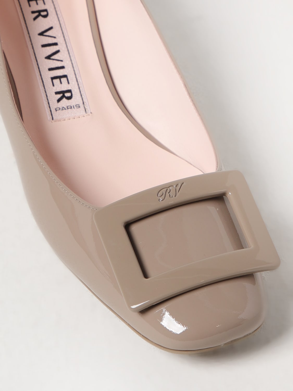 ROGER VIVIER MANOLETINAS: Zapatos mujer Roger Vivier, Tórtola - Img 4