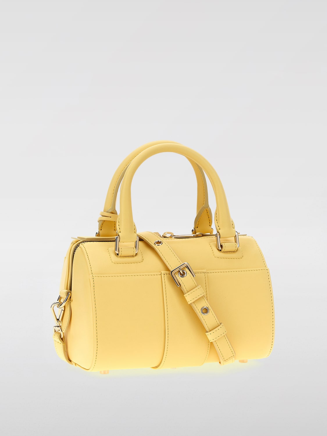 ROGER VIVIER BORSA MINI: Borsa Belle Vivier Mini Roger Vivier in pelle , Giallo - Img 2