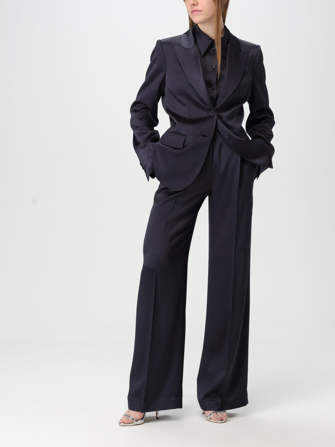 ALBERTA FERRETTI JACKET: Blazer woman Alberta Ferretti, Blue - Img 2