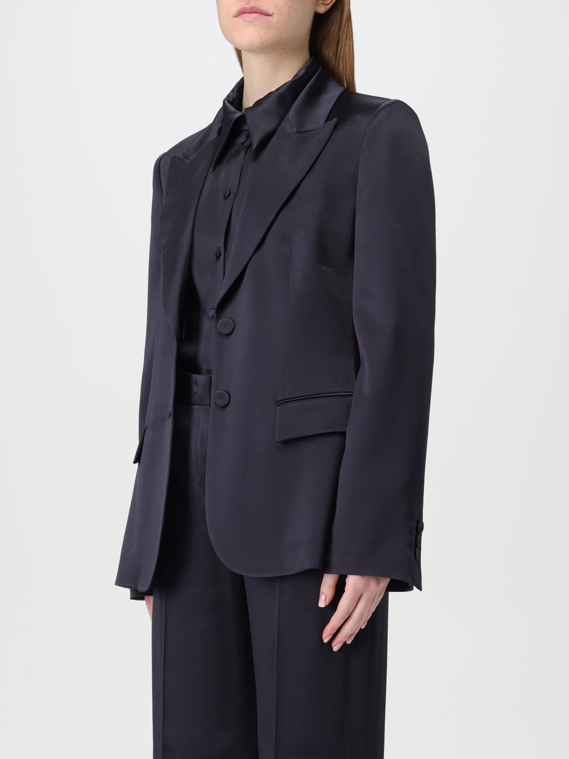 ALBERTA FERRETTI JACKET: Blazer woman Alberta Ferretti, Blue - Img 4