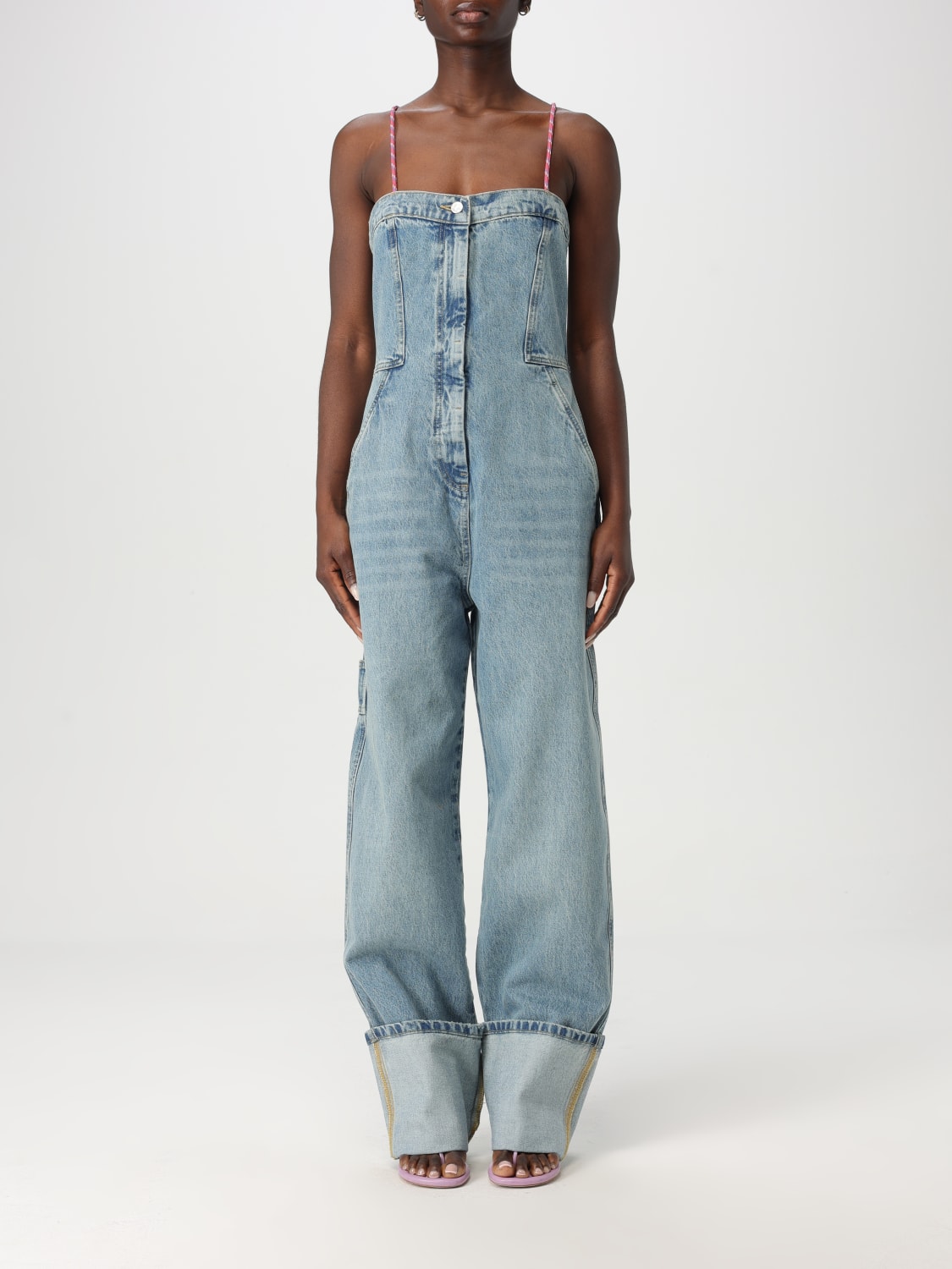 MOSCHINO JEANS ワンピース Moschino Jeans Dark Wash Denim Dress in Black – Ashia Mode