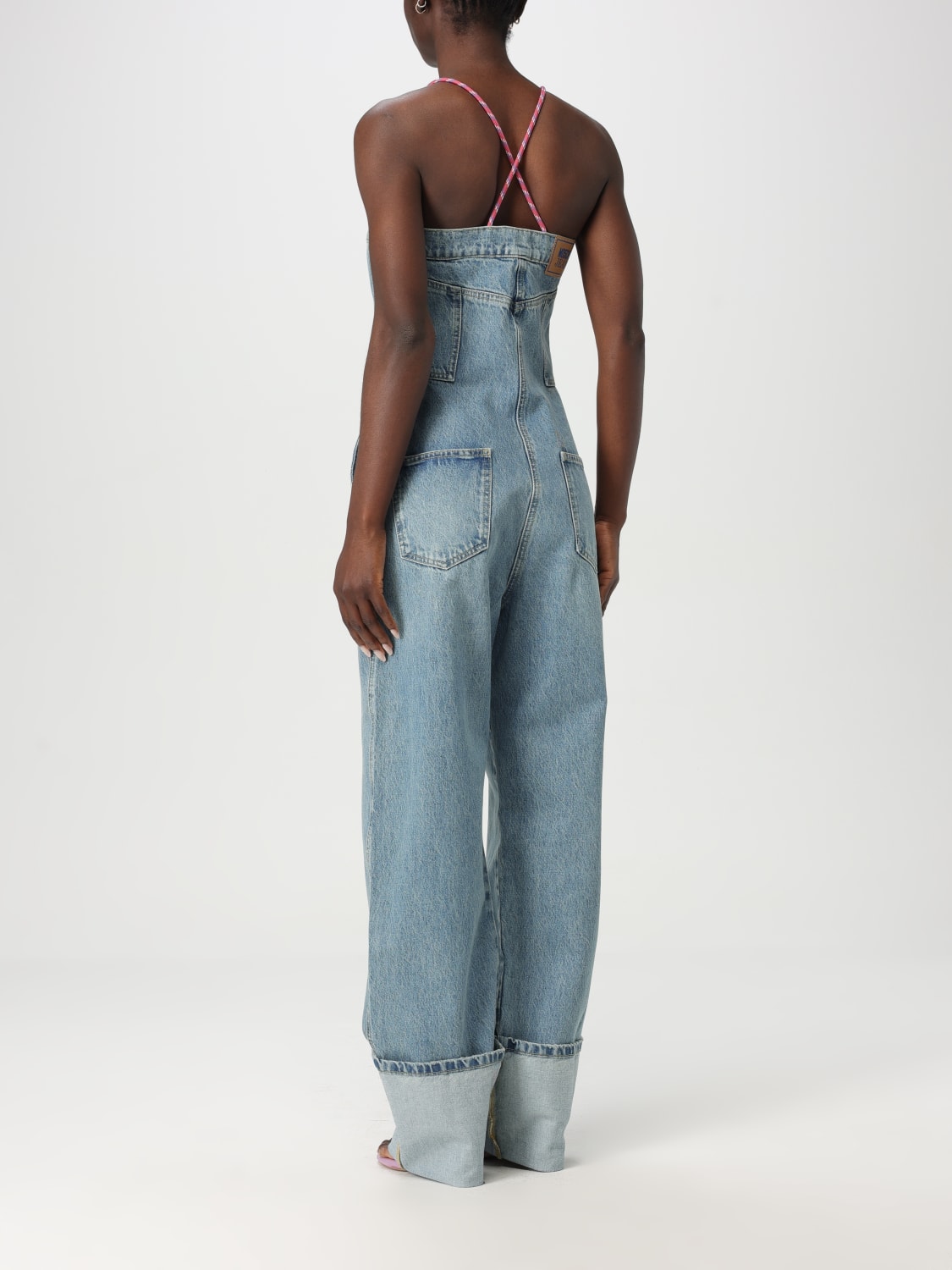 【関税&送料込】Moschino Jeans Wide Leg MOSCHINO JEANS Denim Wide Trousers | H.Lorenzo
