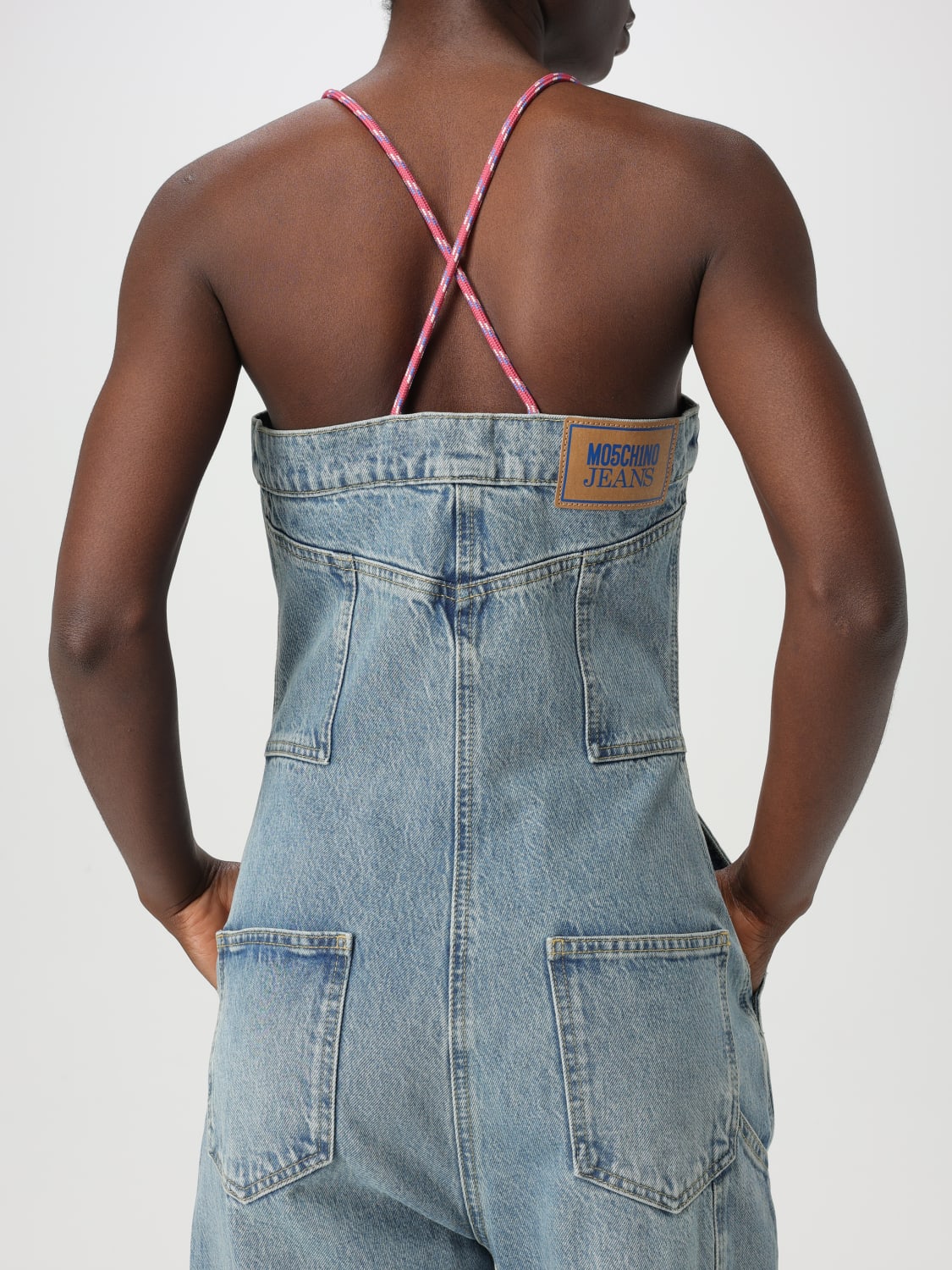 オールインワン・サロペット MOSCHINO JEANS Woman Jumpsuits Denim 04293217 1295 MOSCHINO JEANS Denim Jumpsuit | Blue | FARFETCH