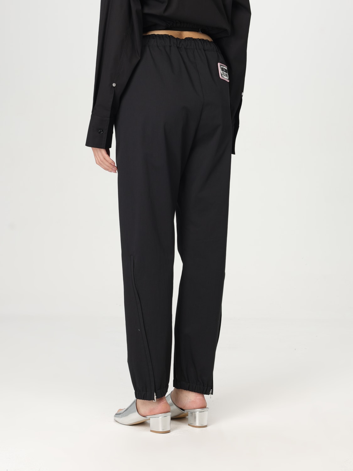 パンツ MOSCHINO JEANS Woman Pants Black 03033224 0555 MOSCHINO JEANS: Pants woman - Black | Moschino Jeans pants