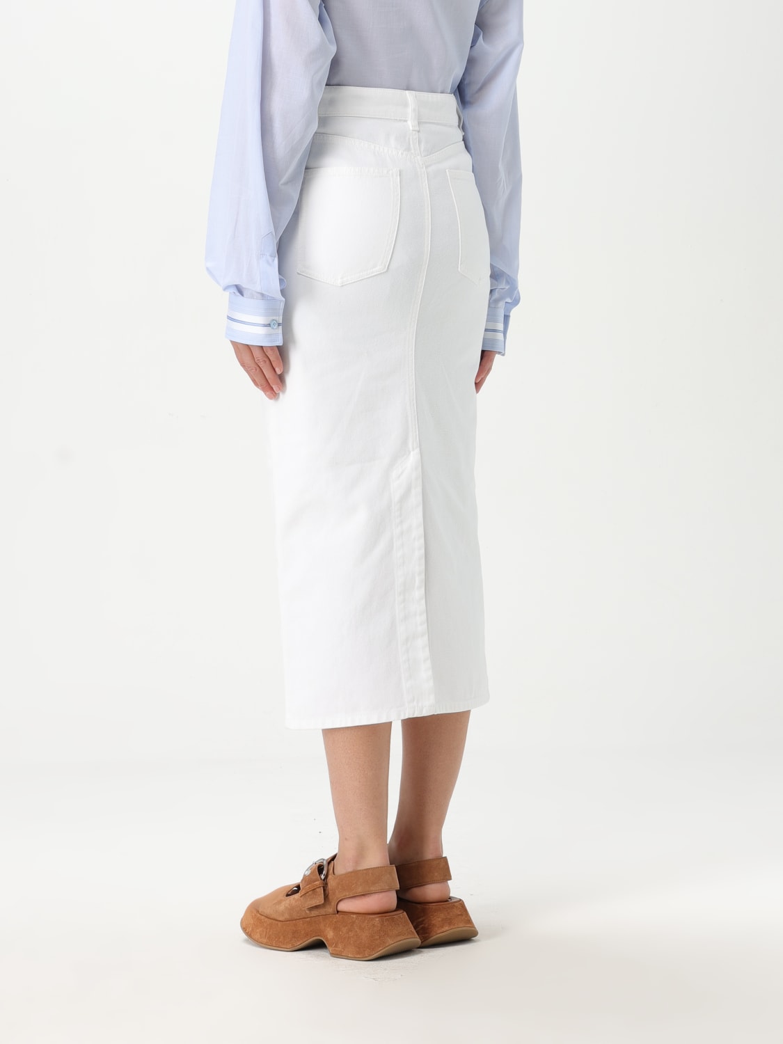 スカート MOSCHINO COUTURE Woman Skirt White 01170527 0001 MOSCHINO COUTURE: Skirt woman - White | Moschino Couture