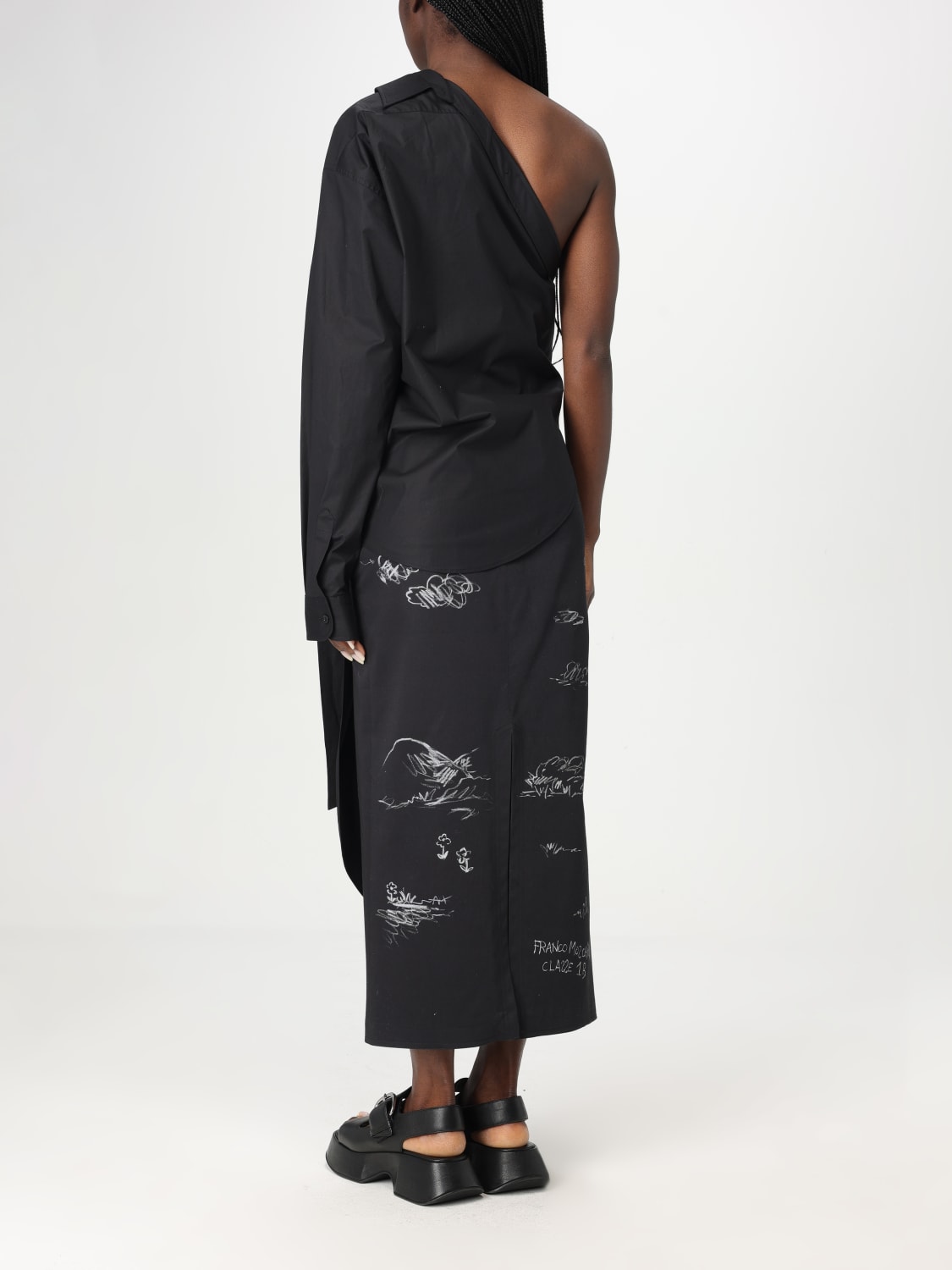 MOSCHINO COUTURE CAMISA: Camisa mujer Moschino Couture, Negro - Img 3