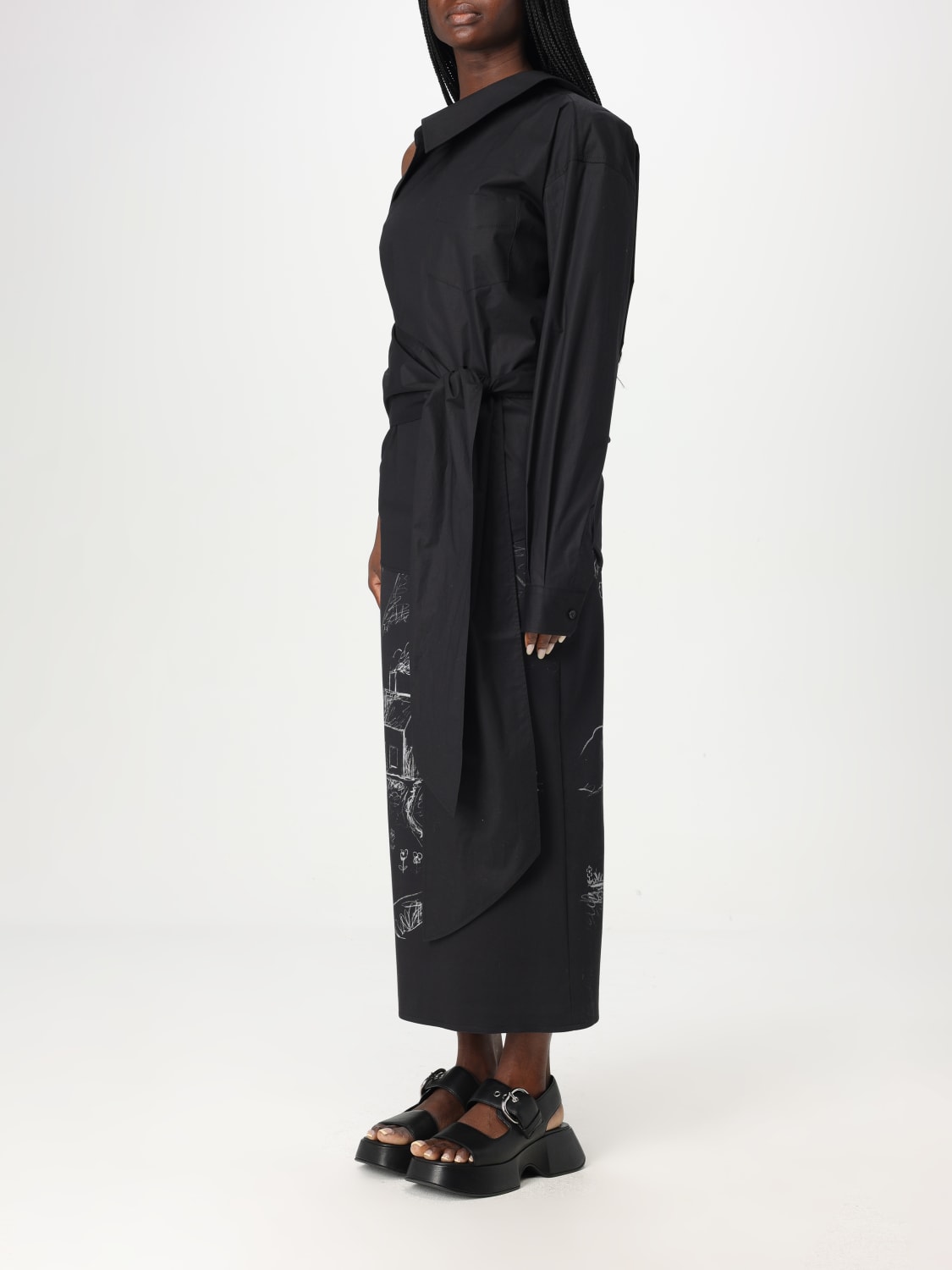 MOSCHINO COUTURE CAMISA: Camisa mujer Moschino Couture, Negro - Img 4