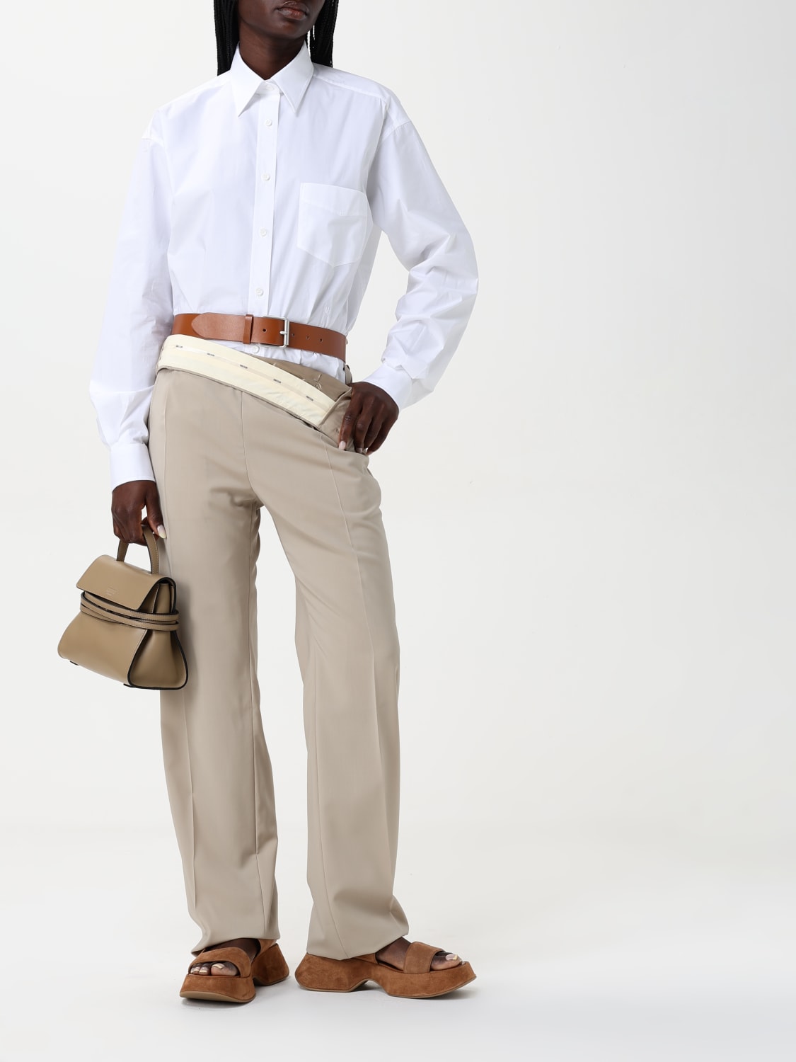 ハンドバッグ MOSCHINO COUTURE Woman Handbag Beige MC4160PP1MOA0 104 MOSCHINO COUTURE: Handbag woman - Beige | Moschino Couture