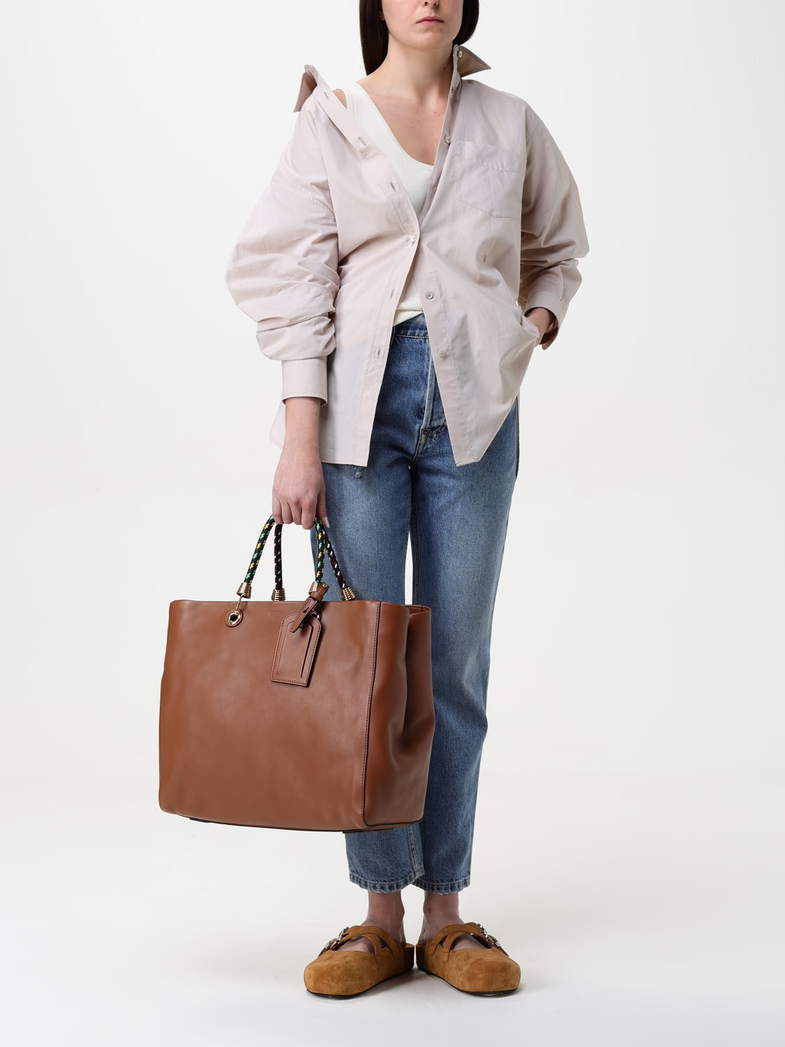 トートバッグ MOSCHINO COUTURE Woman Tote bags Leather MC4104PP1MOH0200 MOSCHINO COUTURE: Shoulder bag woman - Leather | Moschino