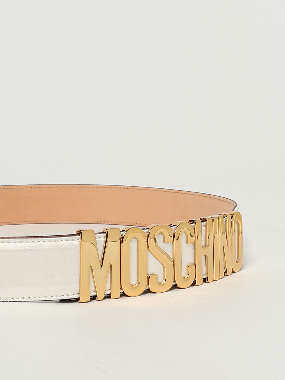 ベルト MOSCHINO COUTURE Woman Belt White MC6018PP0MOR0100 100 MOSCHINO COUTURE: Belt woman - White | Moschino Couture belt