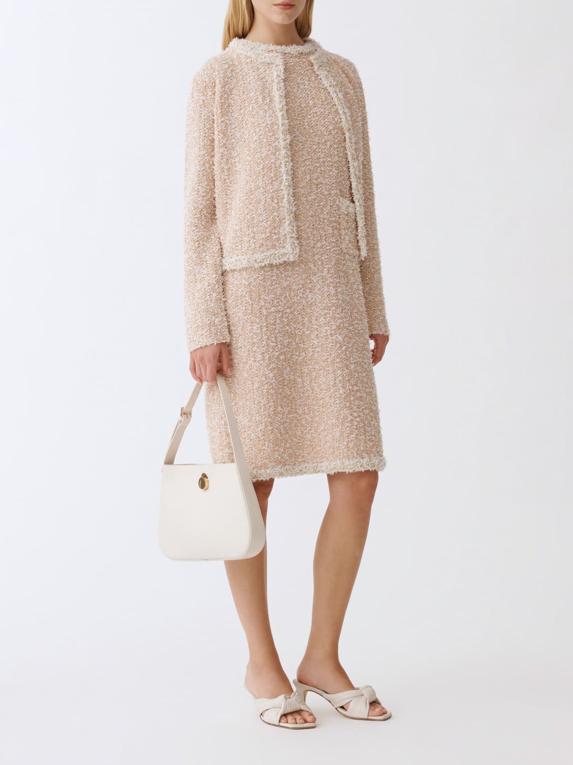 FABIANA FILIPPI: Dress woman - Blush Pink | Fabiana Filippi