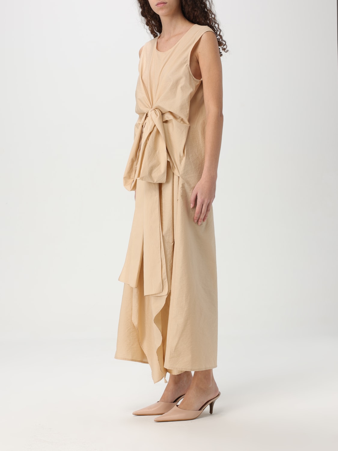 FABIANA FILIPPI ROBE: Robes femme Fabiana Filippi, Sable - Img 3