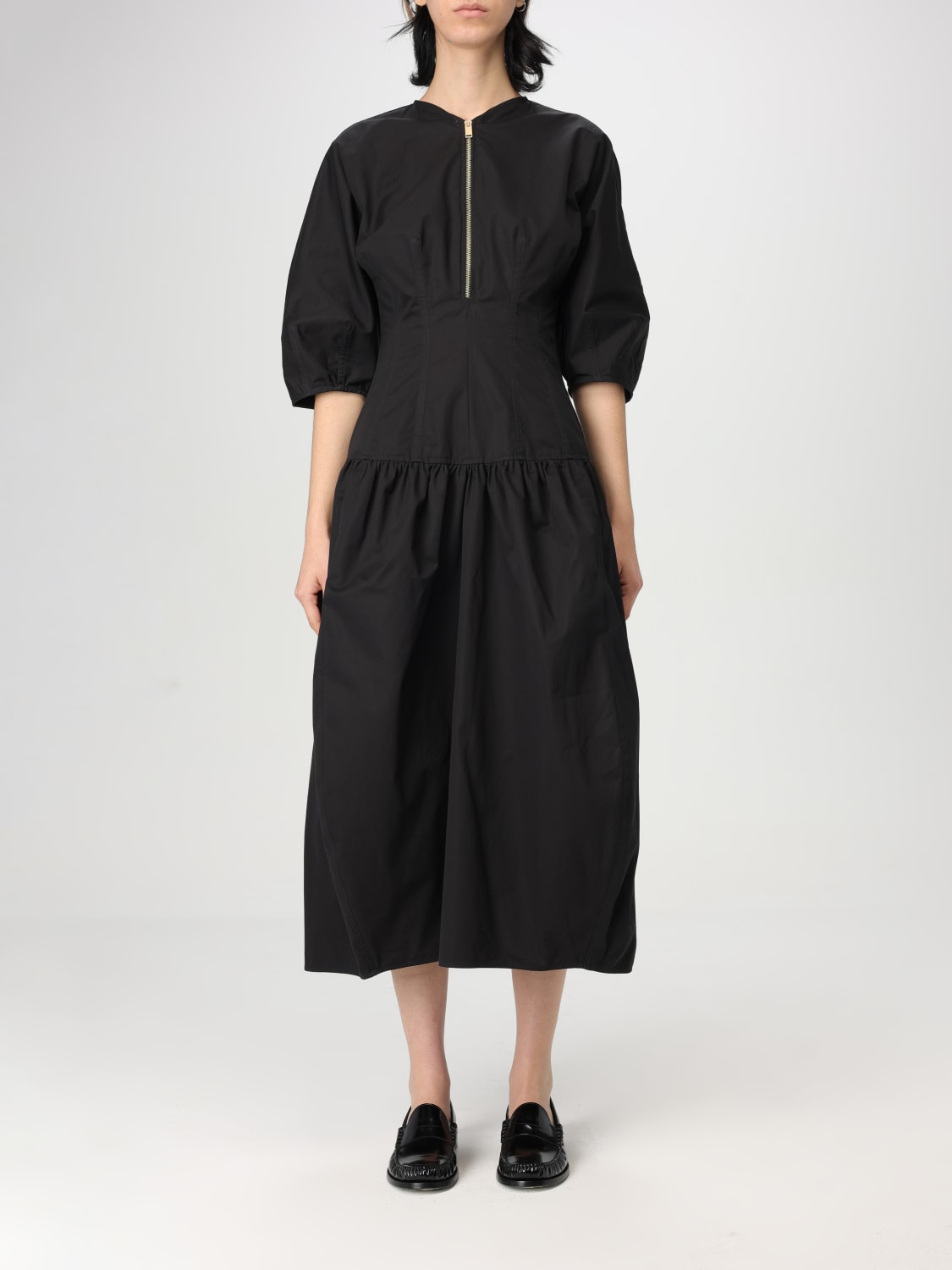 ワンピース FABIANA FILIPPI Woman Dress Black ABD265F204D614 825 FABIANA FILIPPI: Dress woman - Black | Fabiana Filippi dress