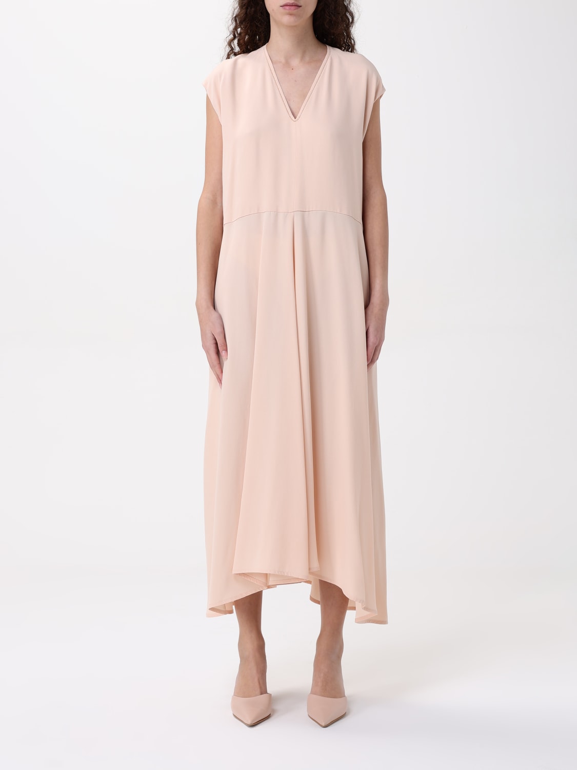 ワンピース FABIANA FILIPPI Woman Dress Blush Pink ABD265F206D827 2186 FABIANA FILIPPI: Dress woman - Blush Pink | Fabiana Filippi