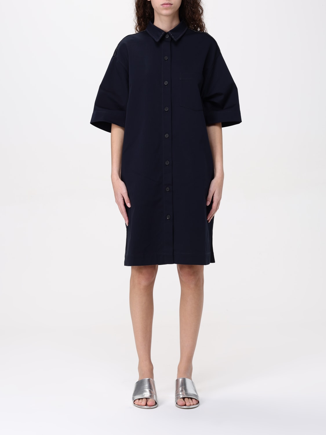 ワンピース FABIANA FILIPPI Woman Dress Blue ABD265F229L192 5146 FABIANA FILIPPI: Dress woman - Blue | Fabiana Filippi dress