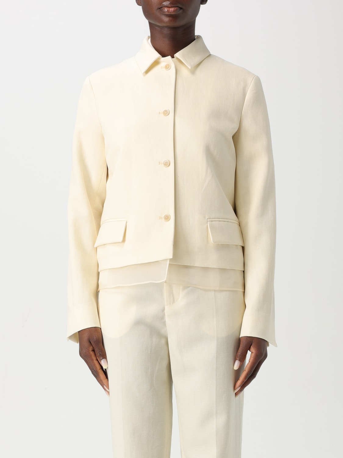 ジャケット FABIANA FILIPPI Woman Jacket White GCD265F314D822 0149 FABIANA FILIPPI: Blazer woman - White | Fabiana Filippi