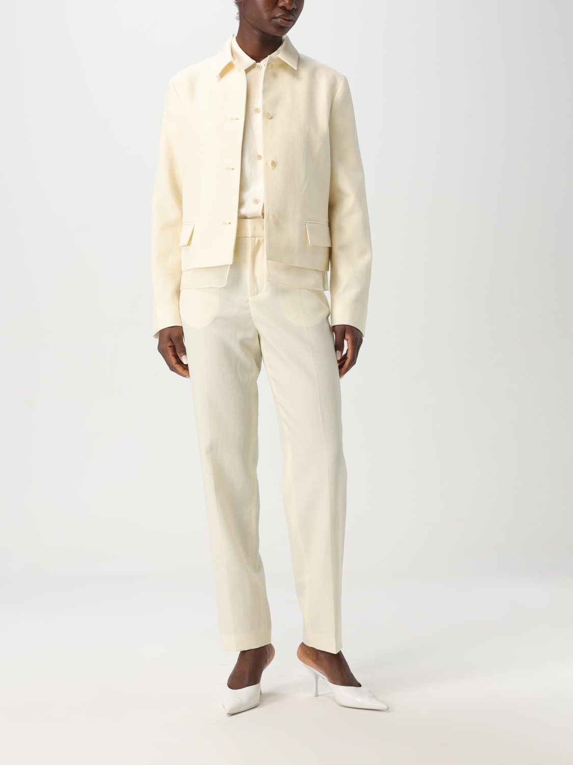 FABIANA FILIPPI JACKET: Blazer woman Fabiana Filippi, White - Img 2