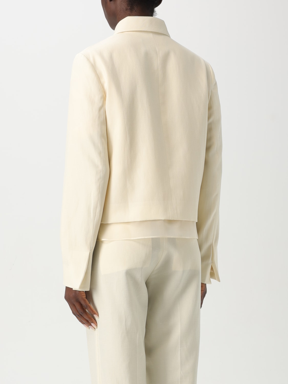 FABIANA FILIPPI JACKET: Blazer woman Fabiana Filippi, White - Img 3