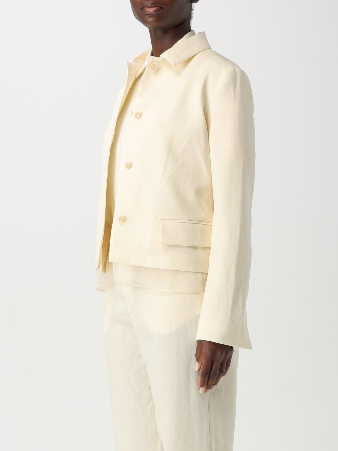 FABIANA FILIPPI JACKET: Blazer woman Fabiana Filippi, White - Img 4