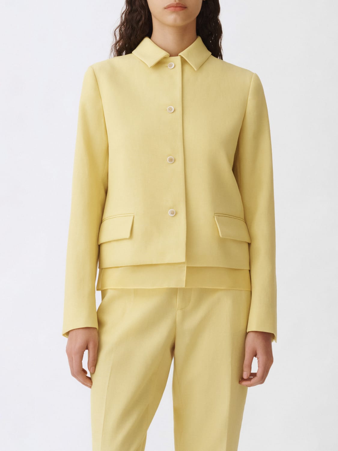 ジャケット FABIANA FILIPPI Fabiana Filippi Jackets Yellow FABIANA FILIPPI: Blazer woman - Yellow | Fabiana Filippi